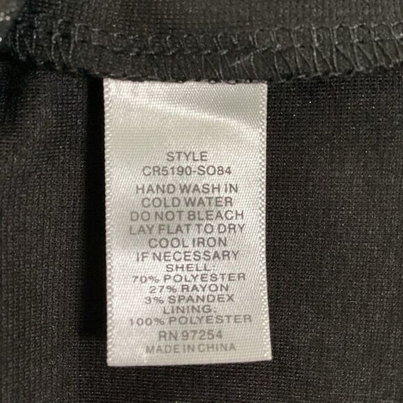 One Clothing Shimmer Sparkle Black Short Sleeveless Halter Romper Pockets Size L - Picture 14 of 14